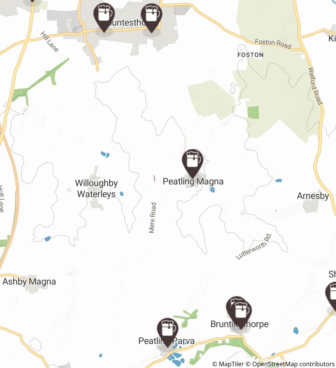 Countesthorpe Willoughby Waterleys and Bruntingthorpe England Fo