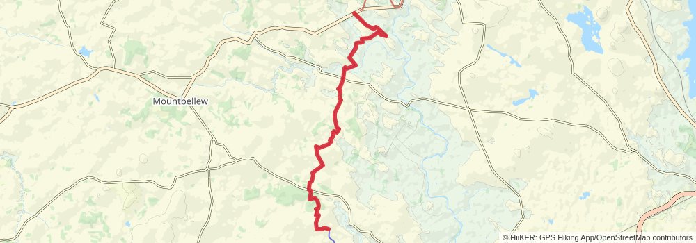 Beara Breifne Way stage 24 Map