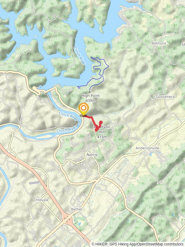 Reservoir Hill via Reservoir Hill Trail