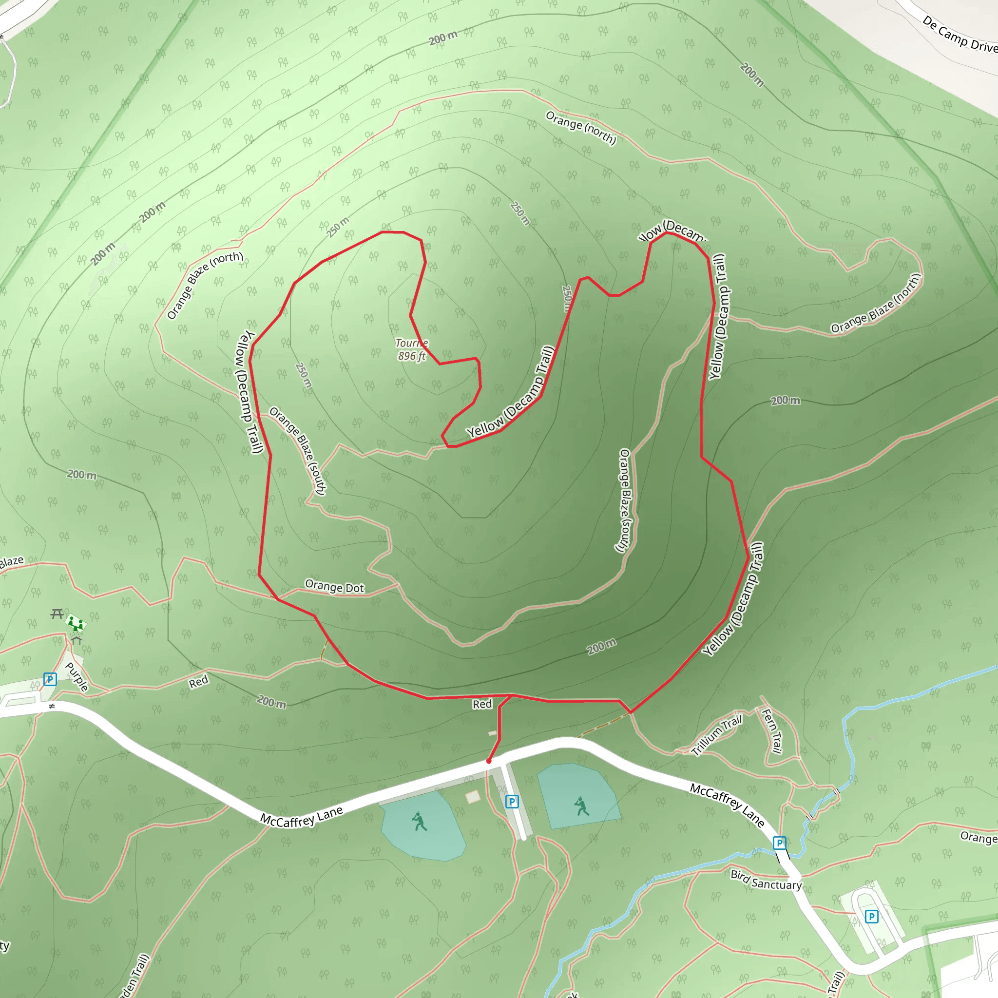 Tourne Loop mobile static map
