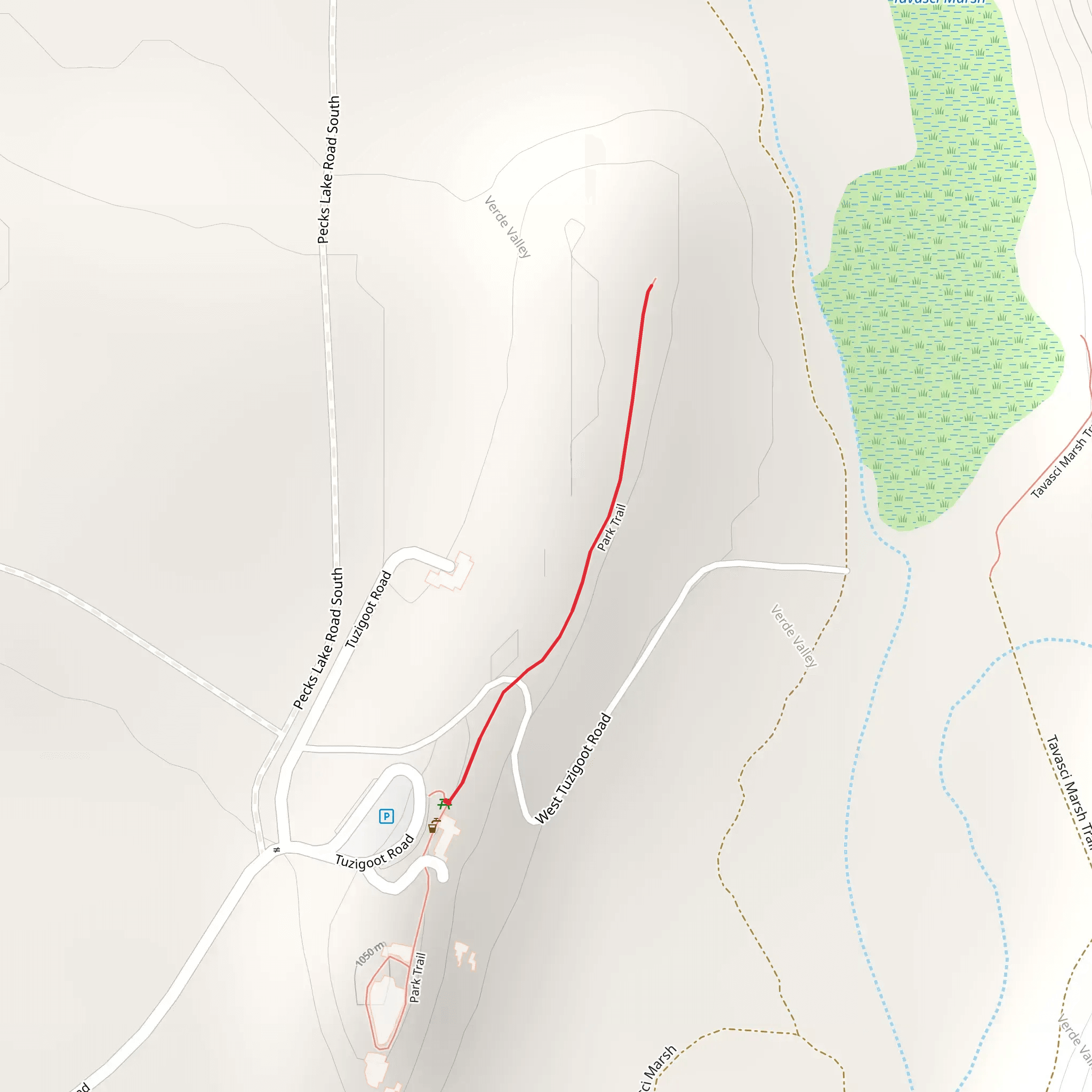 Park Trail mobile static map