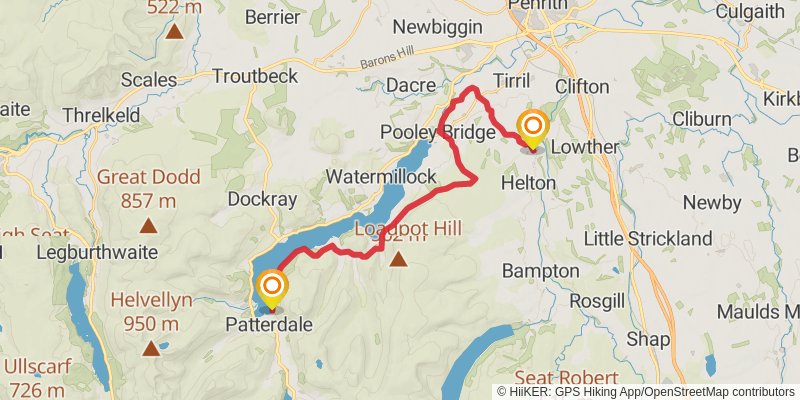 Westmorland Way stage 3 Map