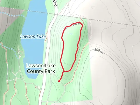 Summit Loop Trail Loop from Upper Camp Road