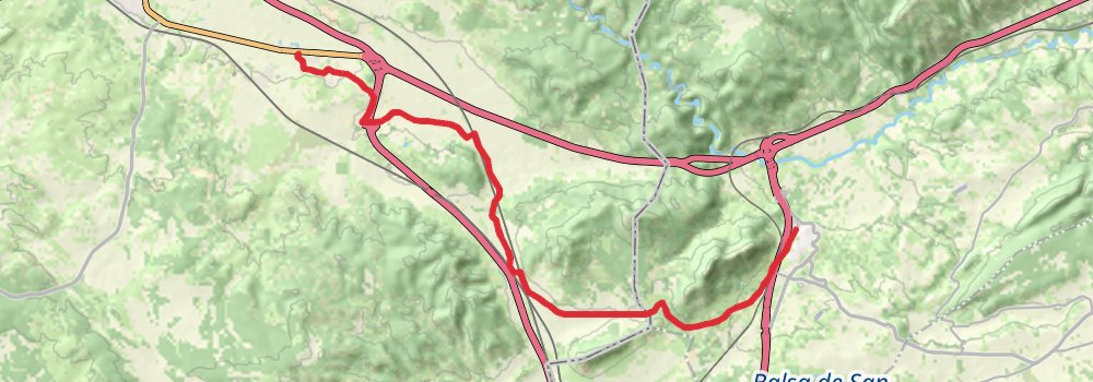 GR 239 Camino de Santiago de Levante - Valencia stage 7 Map