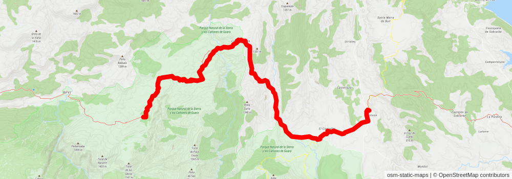 GR 1 Sender Historic stage 33 Map