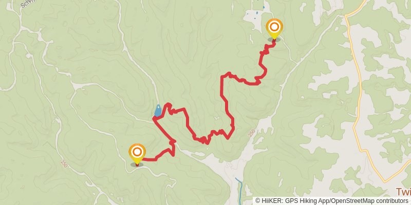 American Discovery Trail North Route stage 66 Map