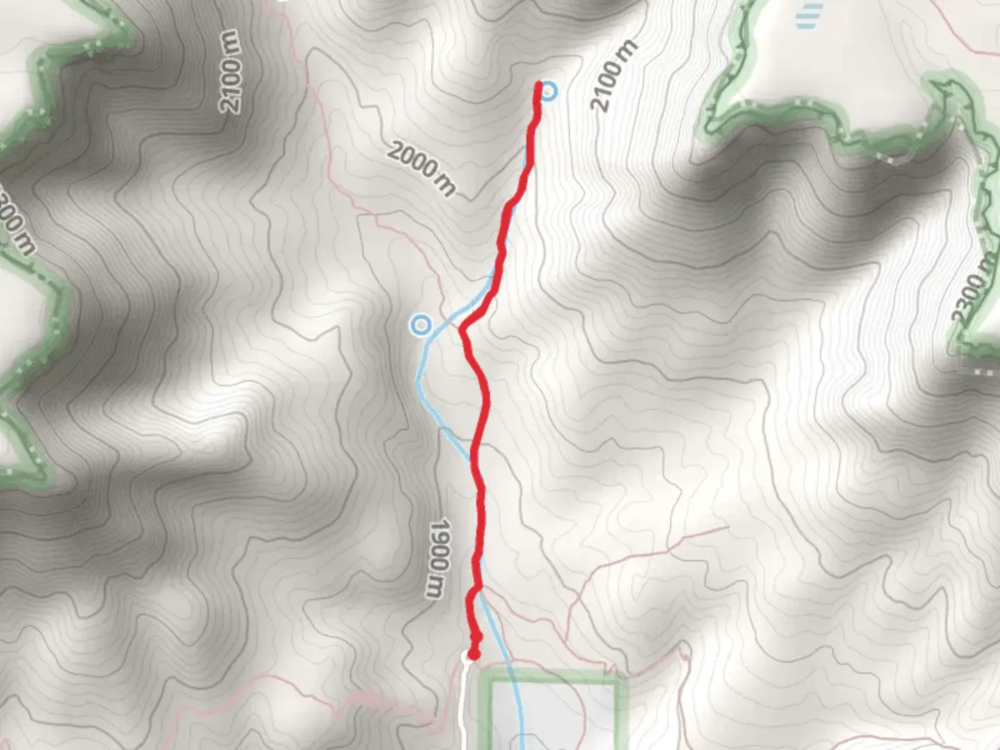 An image depicting the trail See Spring Trail via See Canyon Trail and its surrounding area.