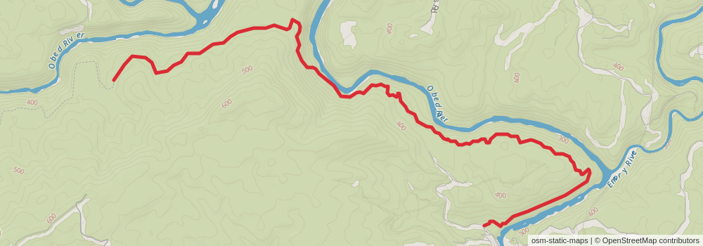 American Perimeter Trail - Southern Appalachian Primary stage 76 Map