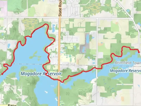 Mogadore Reservoir via Buckeye Trail