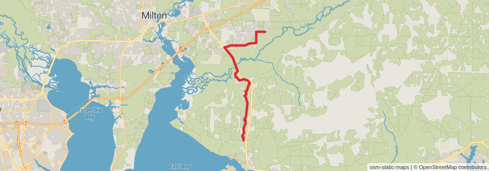 American Perimeter Trail - Florida Primary stage 4 Map