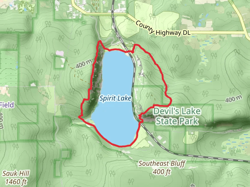 Ice Age and East Bluff Woods Loop Trail - Spirit Lake