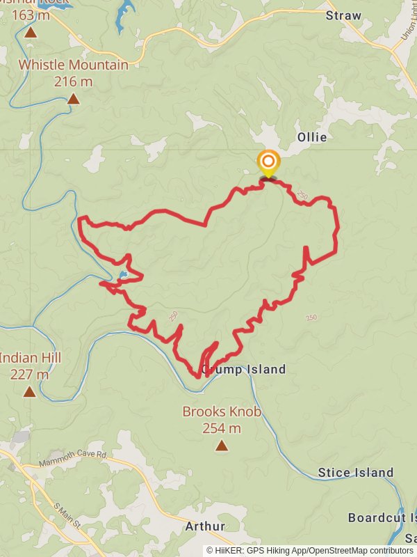 First Creek Trail, McCoy Hollow Trail and Wet Prong Trail Loop
