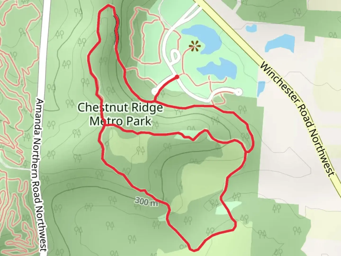 An image depicting the trail Homesite - Ridge - Meadows Loop Trail and its surrounding area.