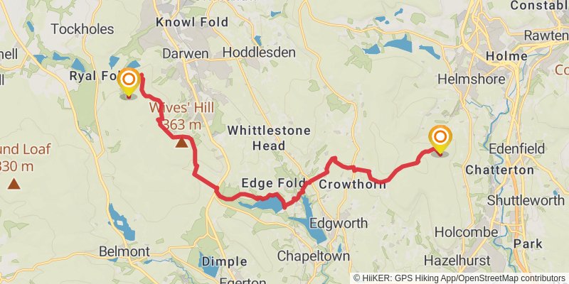 Three Towers Loop stage 3 Map