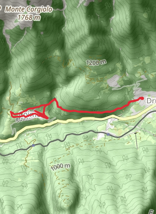 Sasseglio (Druogno) - Coimo A/R mobile static map