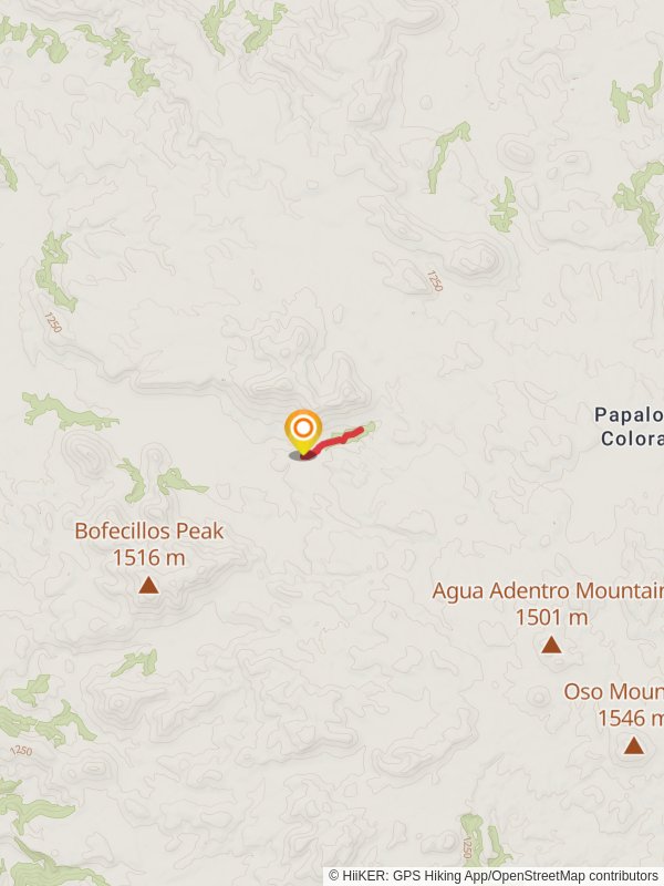 Ojito Adentro Trail and Bofecillos Creek