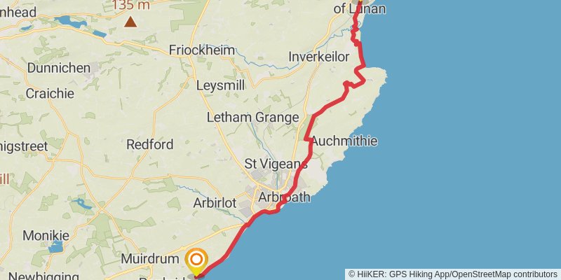 St Duthac's Way stage 5 Map