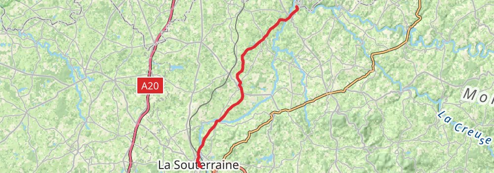 Camino Perl-Saint Jean Pied de Port via Vézelay stage 39 Map