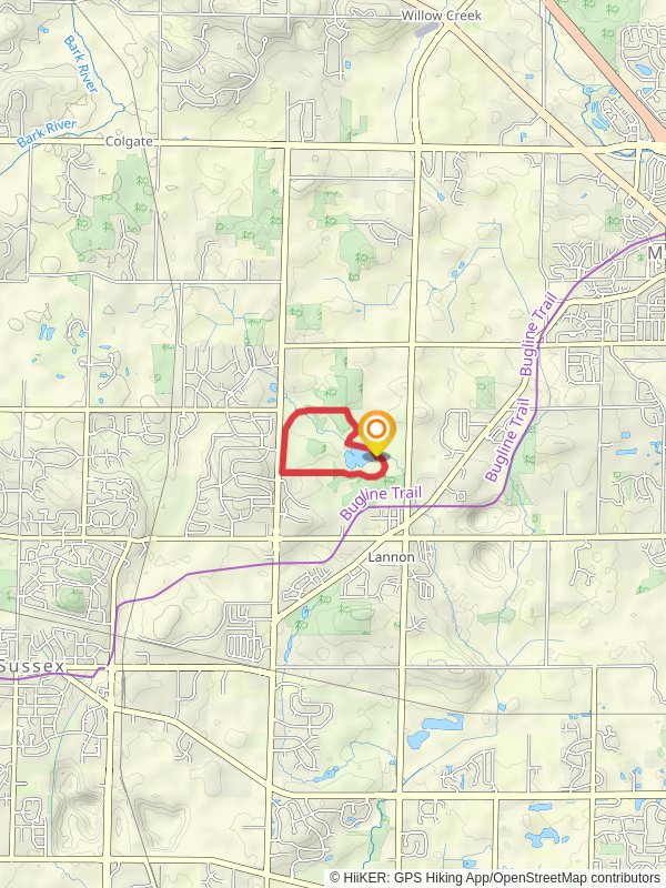 Menomonee County Park Loop