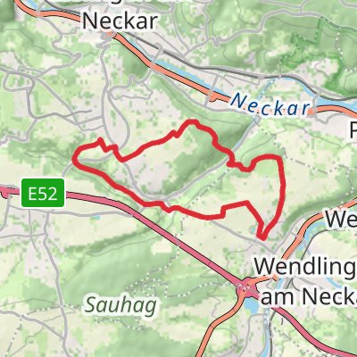 Denkendorf Loop mobile static map