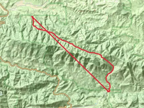 Reyes Creek to Sespe River Trail