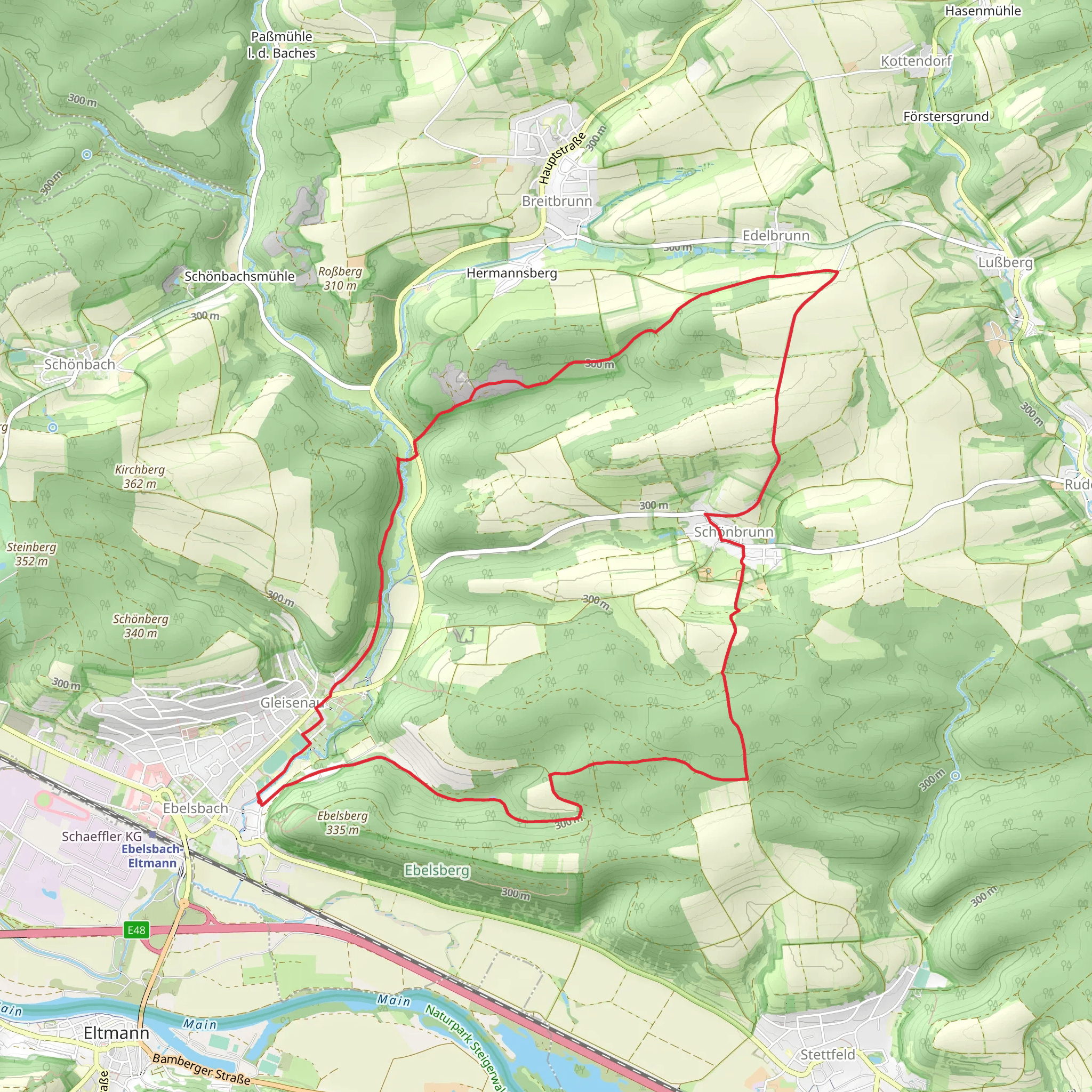 Milan Ebelsbach and Maus Ebelsbach mobile static map