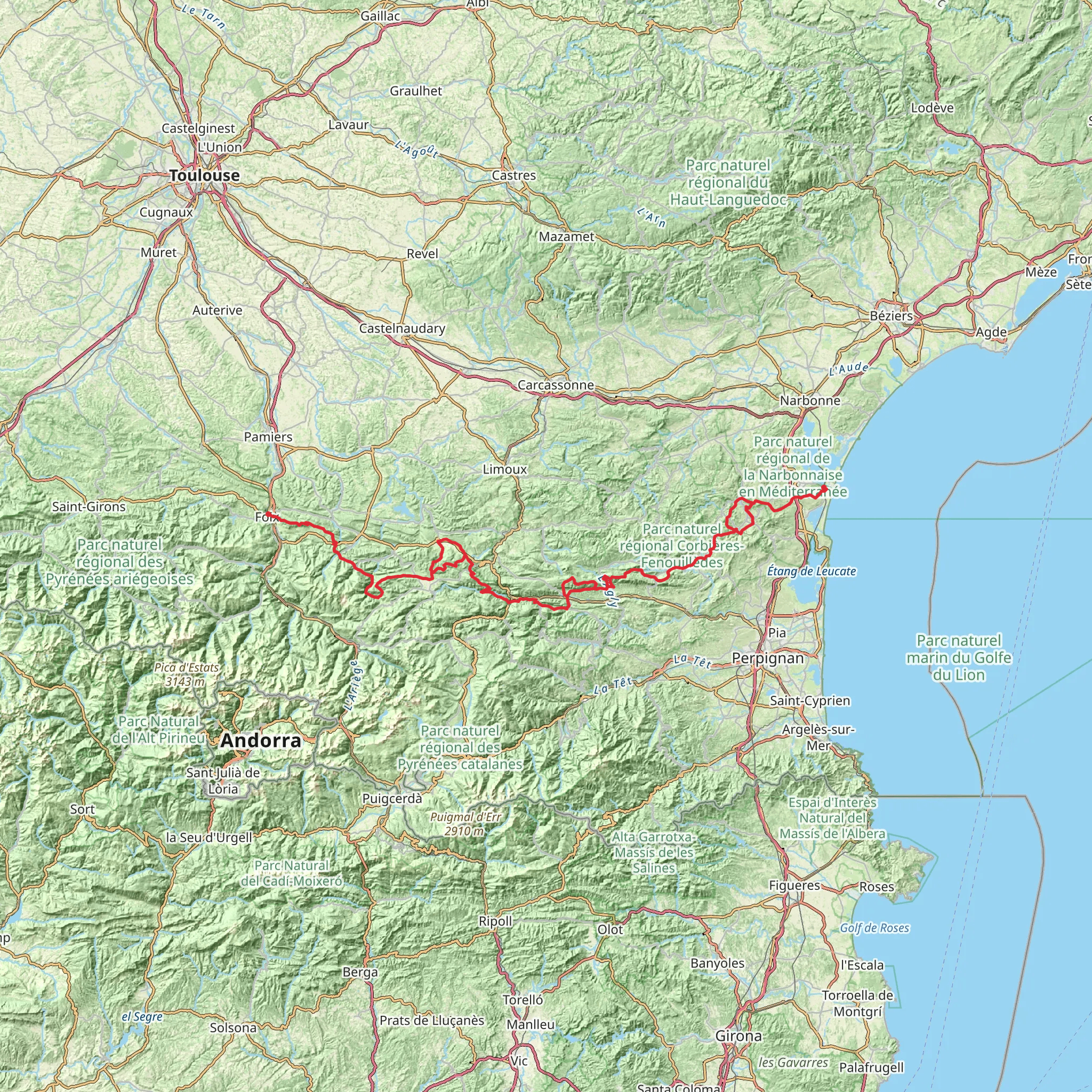 GR 367 mobile static map