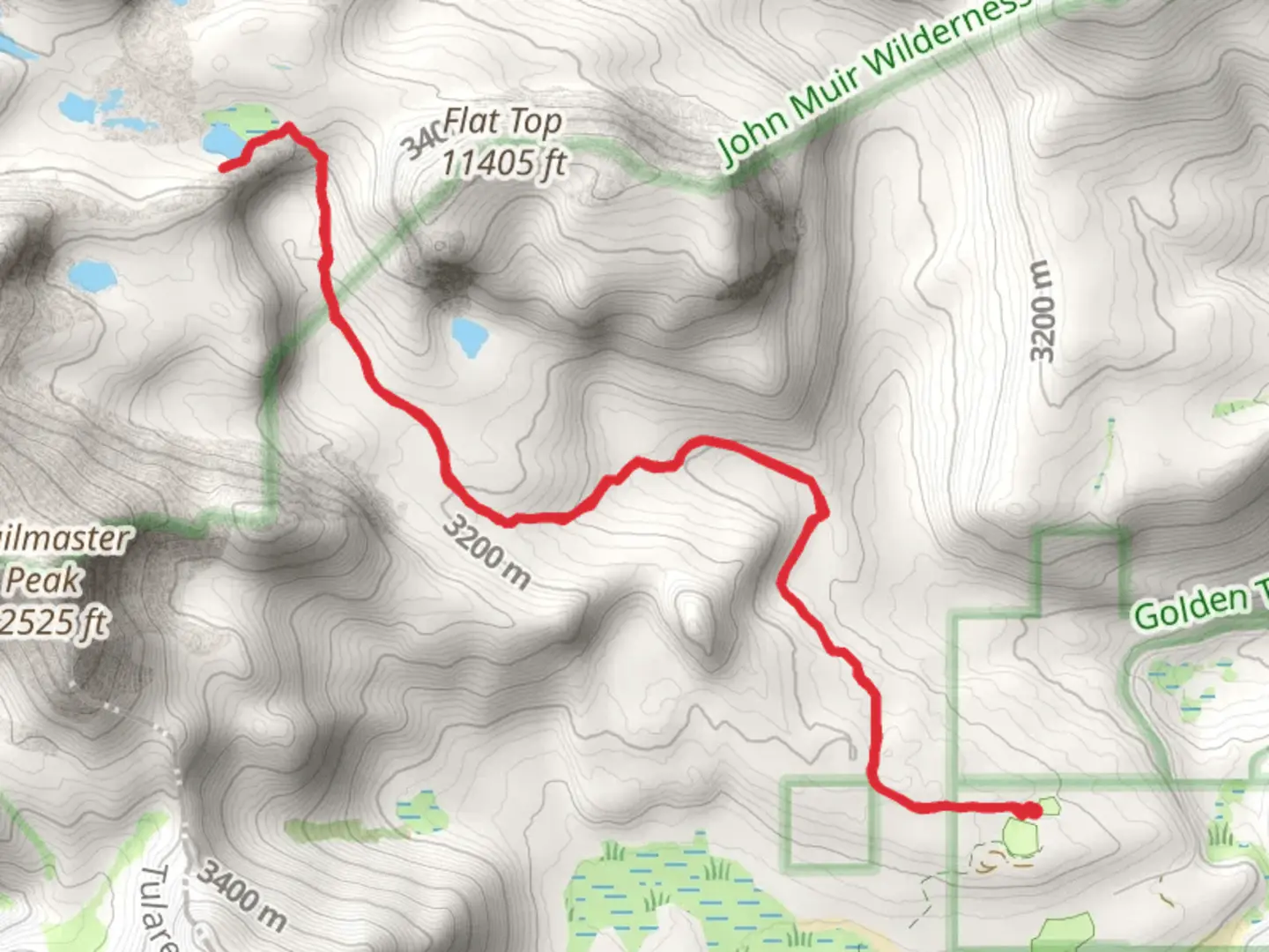An image depicting the trail South Fork Lakes via South Fork Cottonwood Creek Trail and its surrounding area.