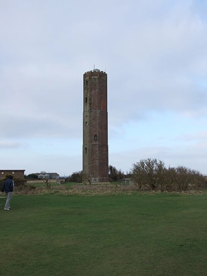 An image depicting the trail RSPB Old Hall Marshes Loop and its surrounding area.