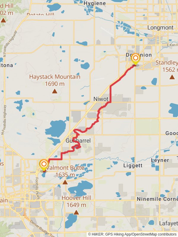 Davis Reservoir and White Rock Ditch