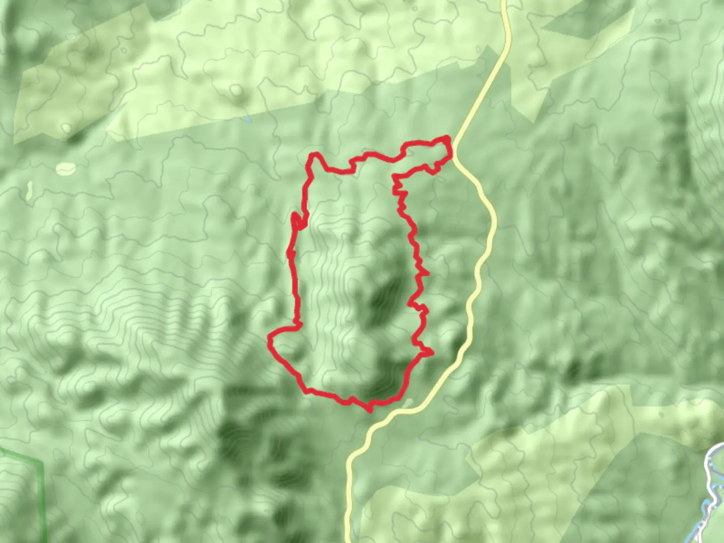 An image depicting the trail Little Scraggy and Colorado Loop Trail and its surrounding area.