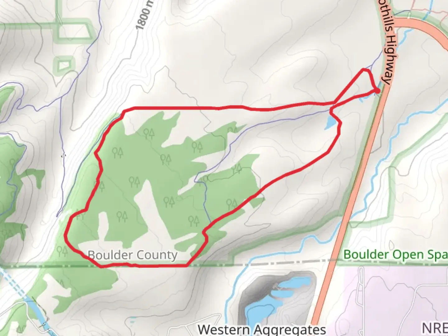 An image depicting the trail FlatIrons Vista Loop Trail and its surrounding area.
