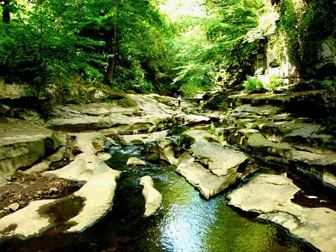 An image depicting the trail How Stean Gorge Walk and its surrounding area.