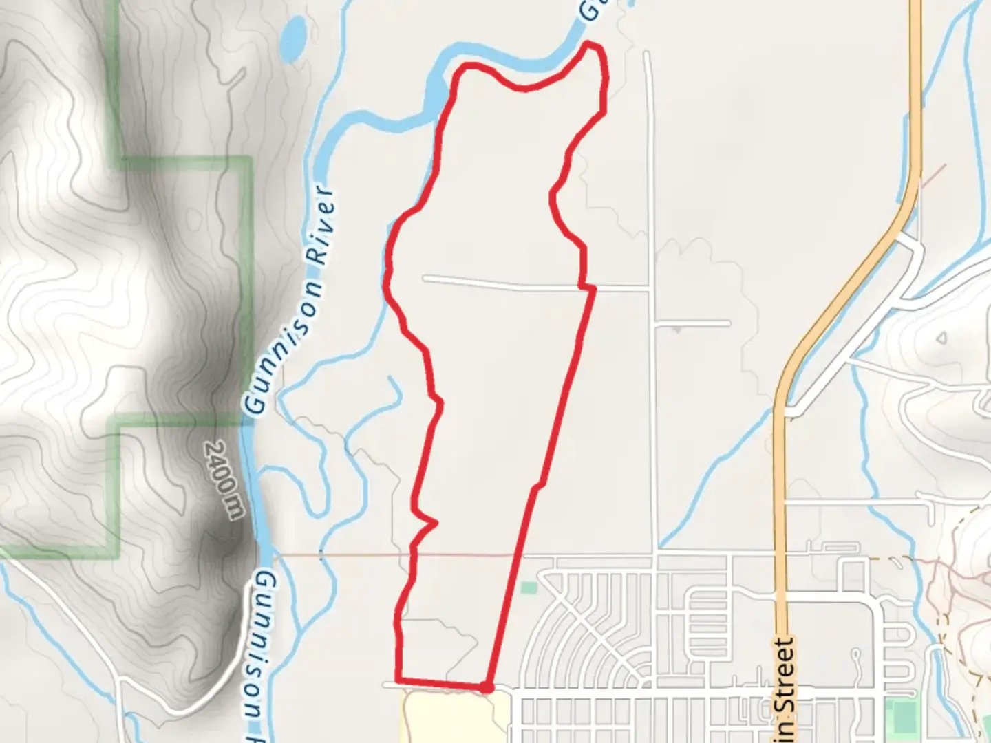 An image depicting the trail Van Tuyl Loop Trail and its surrounding area.