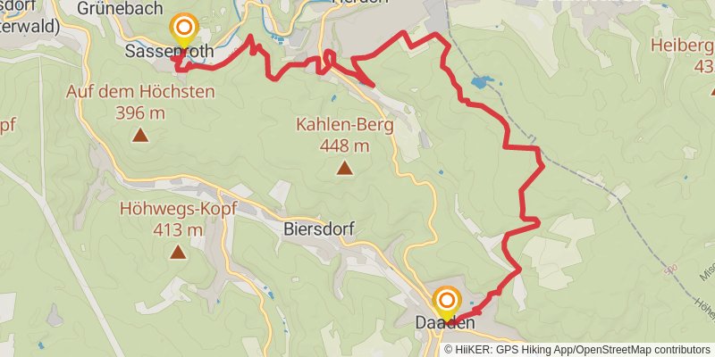 Druidensteig stage 2 Map