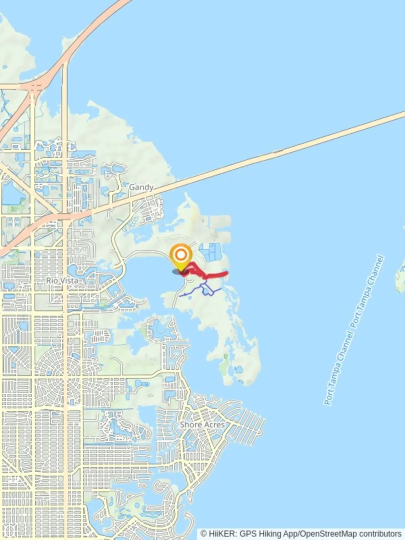 An image depicting the trail Lookout Point and Boy Scout Trail and its surrounding area.