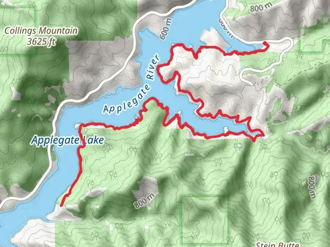 Applegate Lake via Payette Trail