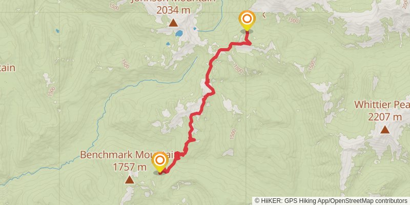 Ultra Pedestrian North Loop stage 192 Map
