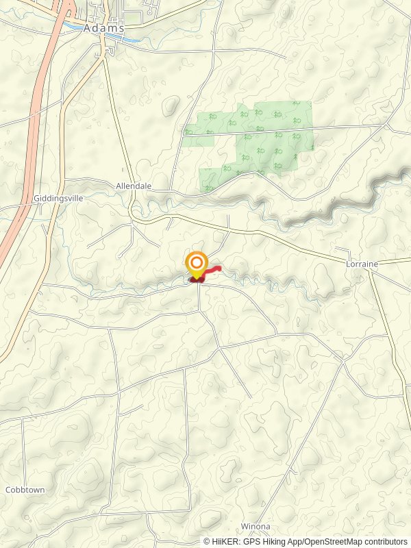 Fox Creek Trail via Totman Gulf Trail