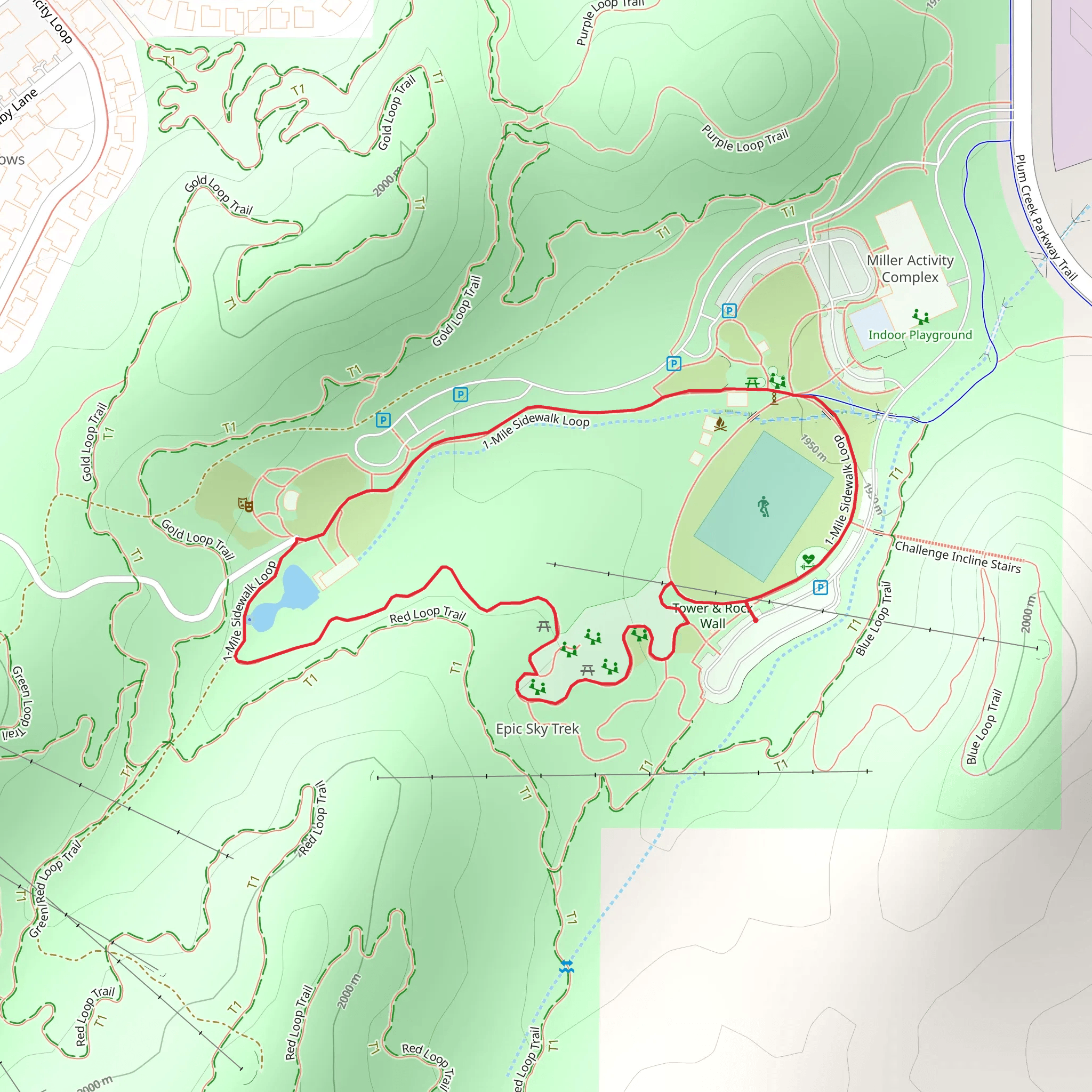 PSM Soccer Field Loop mobile static map