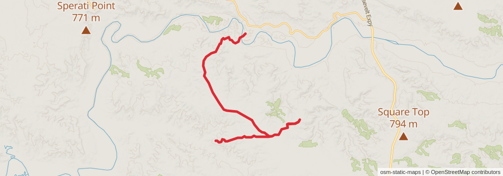American Perimeter Trail - North Country Primary stage 263 Map