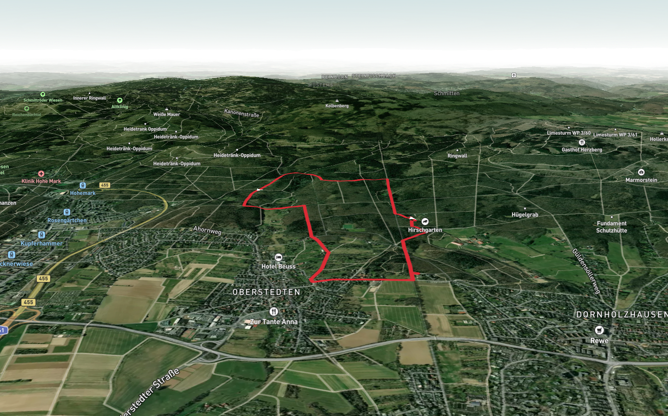Hirschgarten, Krausbäumchen and Fischermühle Loop via Lindenweg