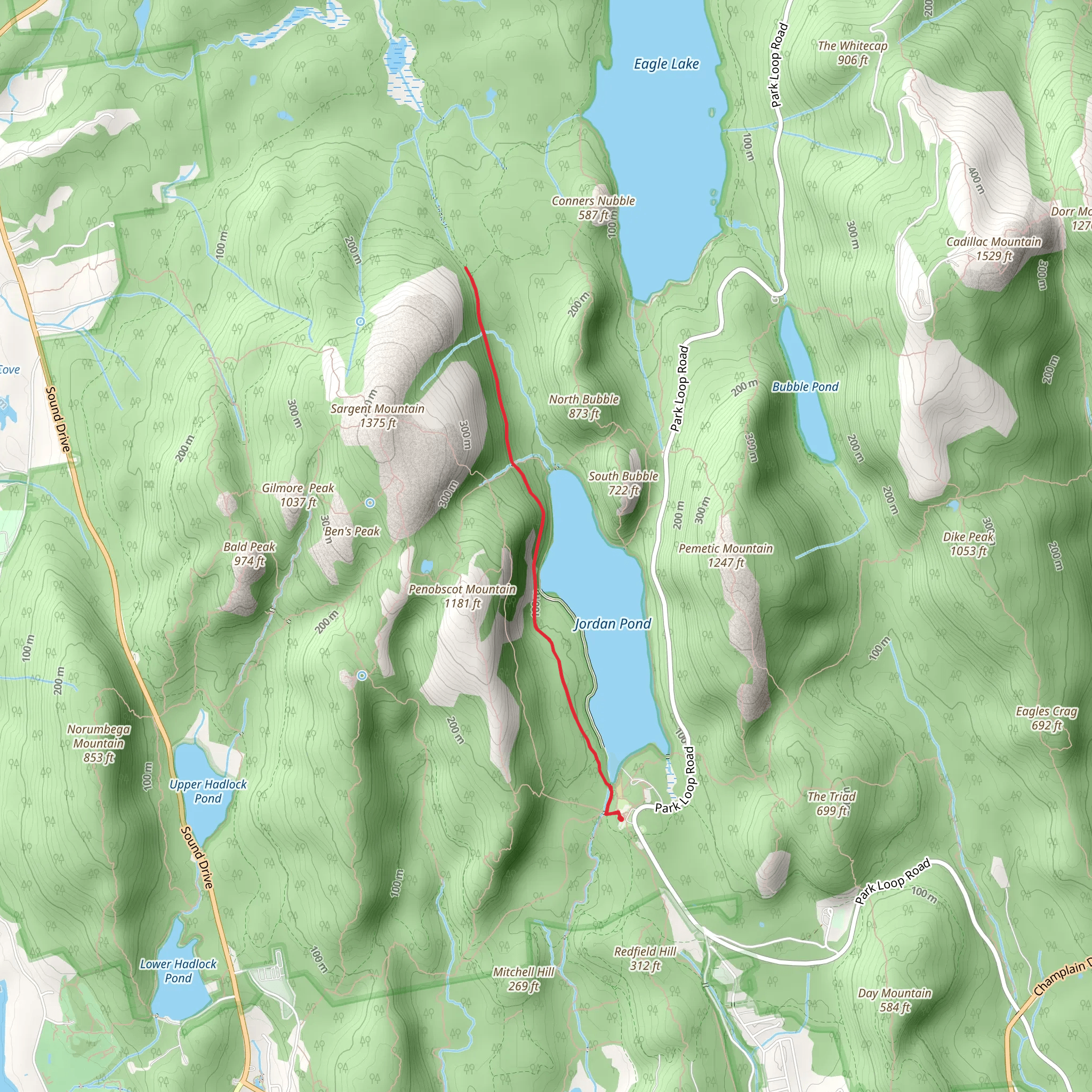 Eagle - Jordan Trail mobile static map
