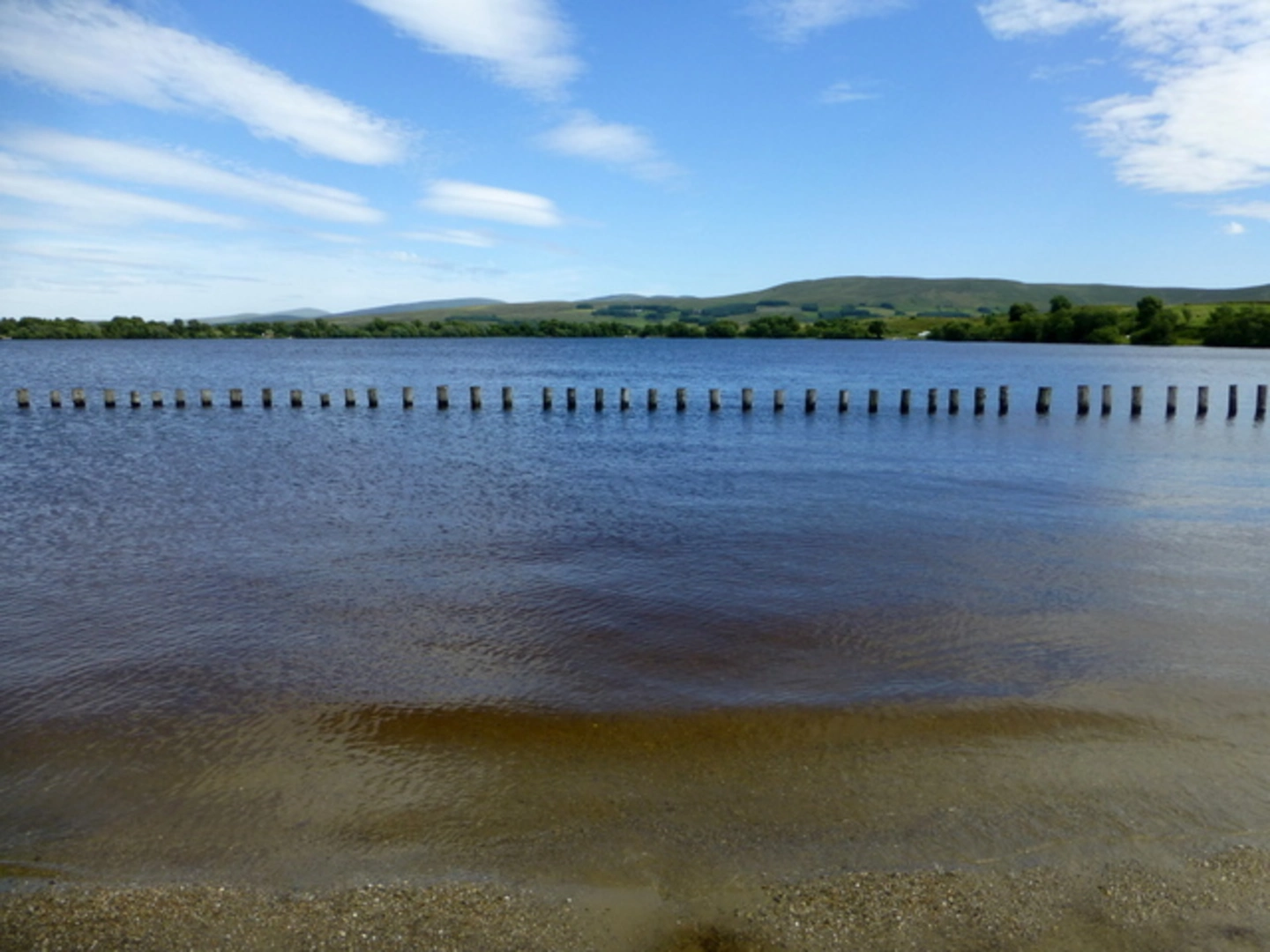 An image depicting the trail Moor Lough and its surrounding area.