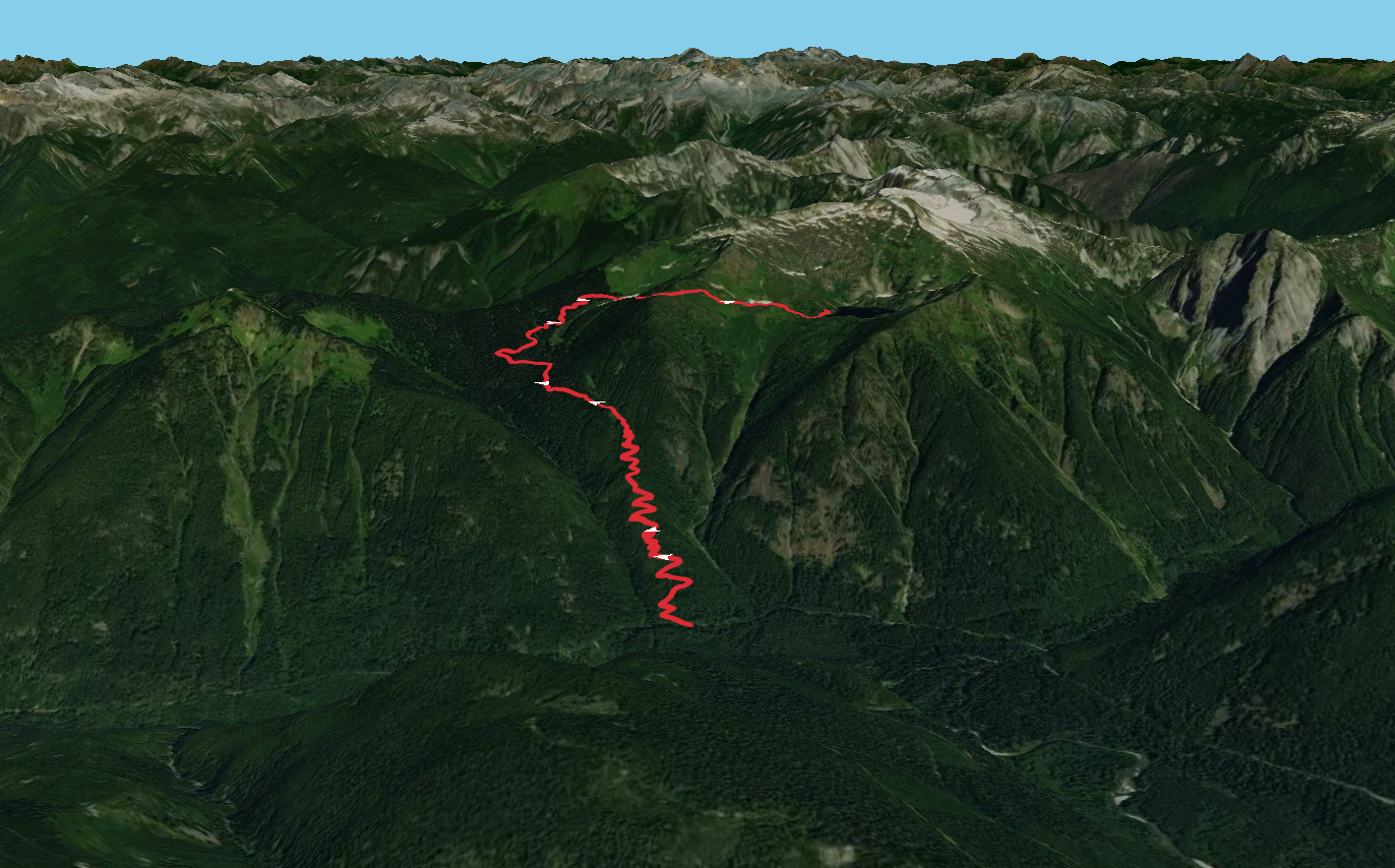 Monogram Lake via Lookout Mountain Trail
