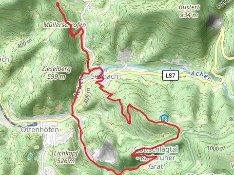 Grimmerswald and Eichhaldenfirst Loop