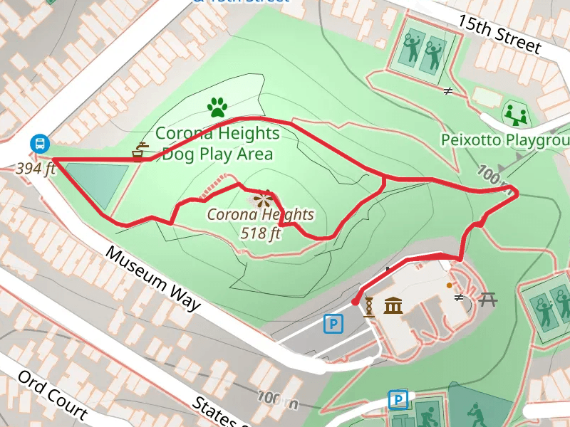 Corona Heights Loop