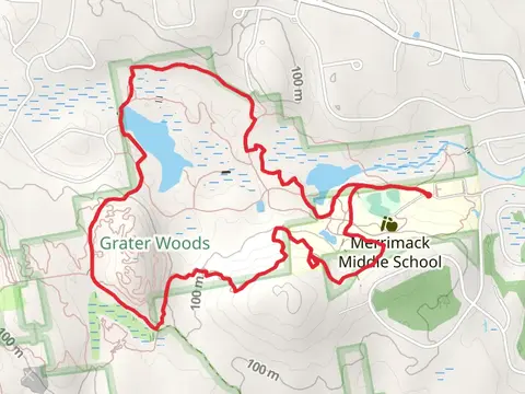 Red Maple Trail, Beaver Pond and Skyline Trail Loop