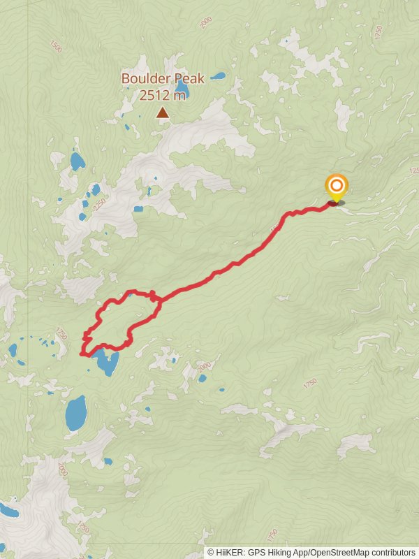Shackleford Creek and Campbell Lake Trail