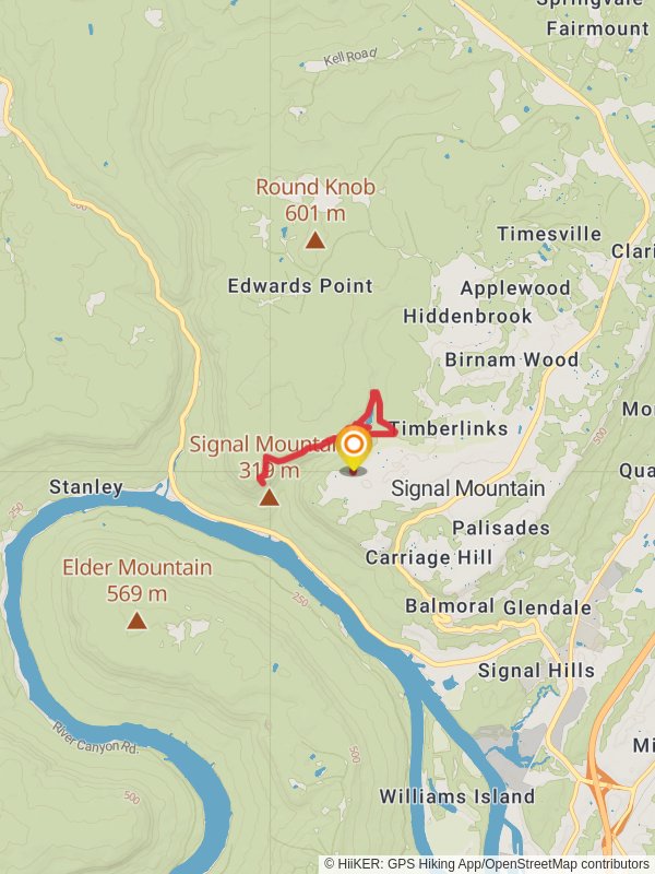 Bee Branch, Rainbow Lake and Signal Point Loop Trail